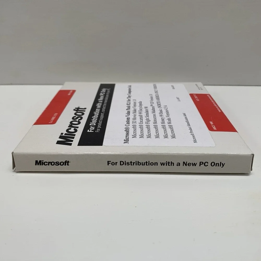 Microsoft Works 4.5 Encarta 99,  Money, Flight Simulator, Motocross, Bundle NEW